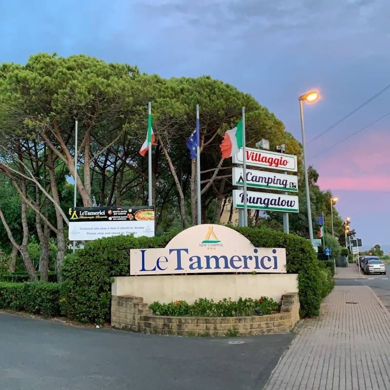 New Camping Le Tamerici — Camping in Cecina