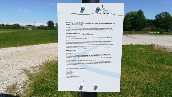 Stellplatz Velden/Vils — Karavan Sitesi in Velden-Viehweide