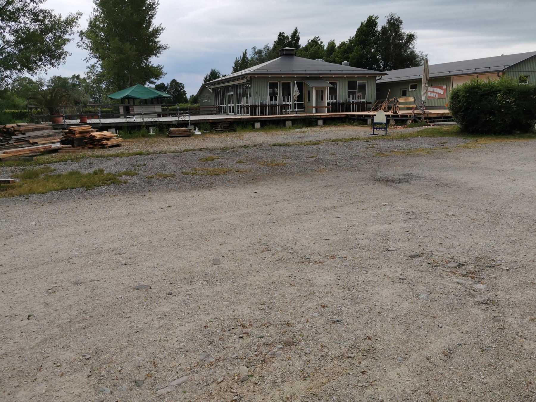 Fkk Chiemsee — Estacionamento noturno in Feldwies
