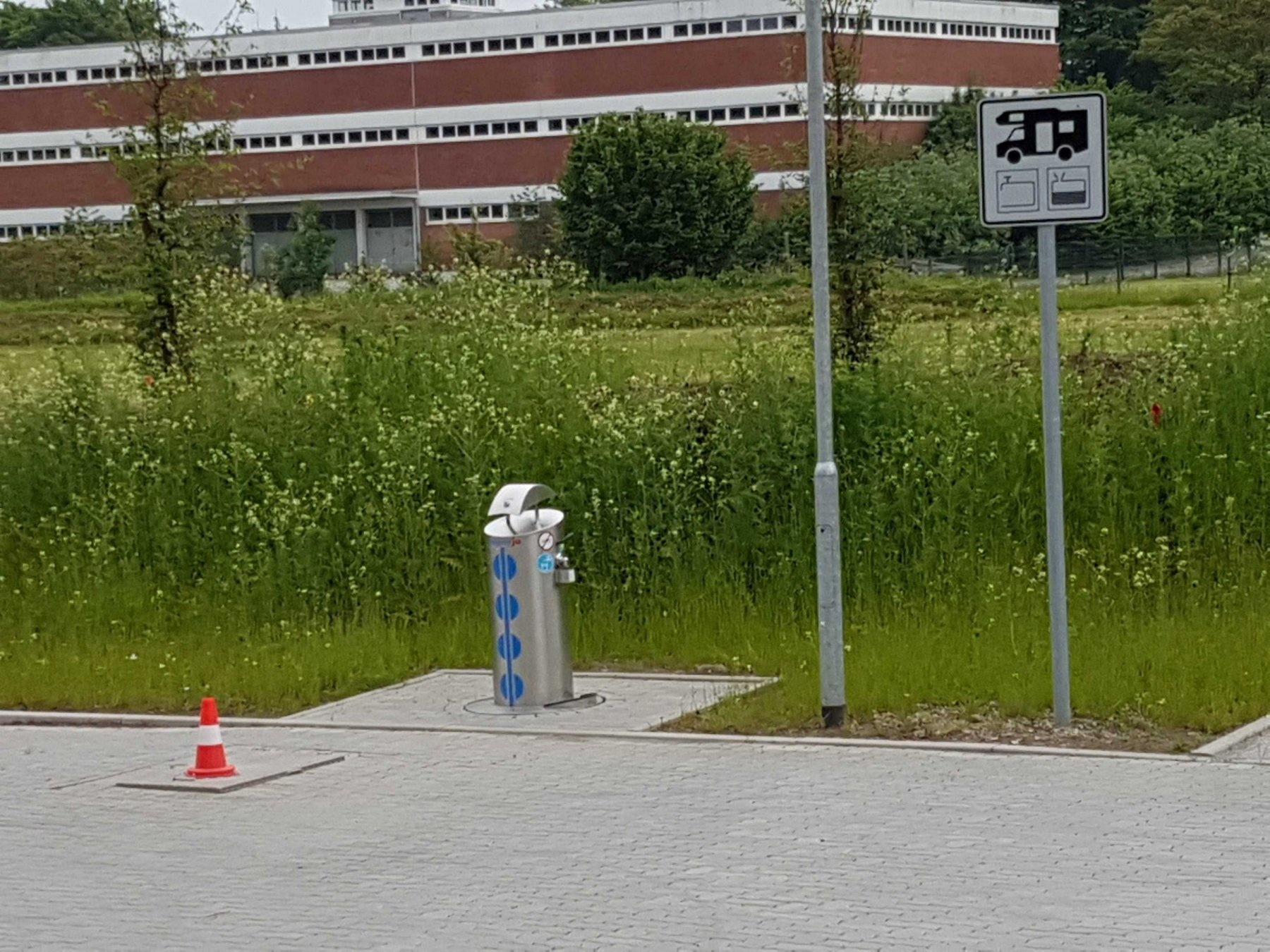 Stellplatz Lütjenburg — Sítio para autocaravanas in Lütjenburg