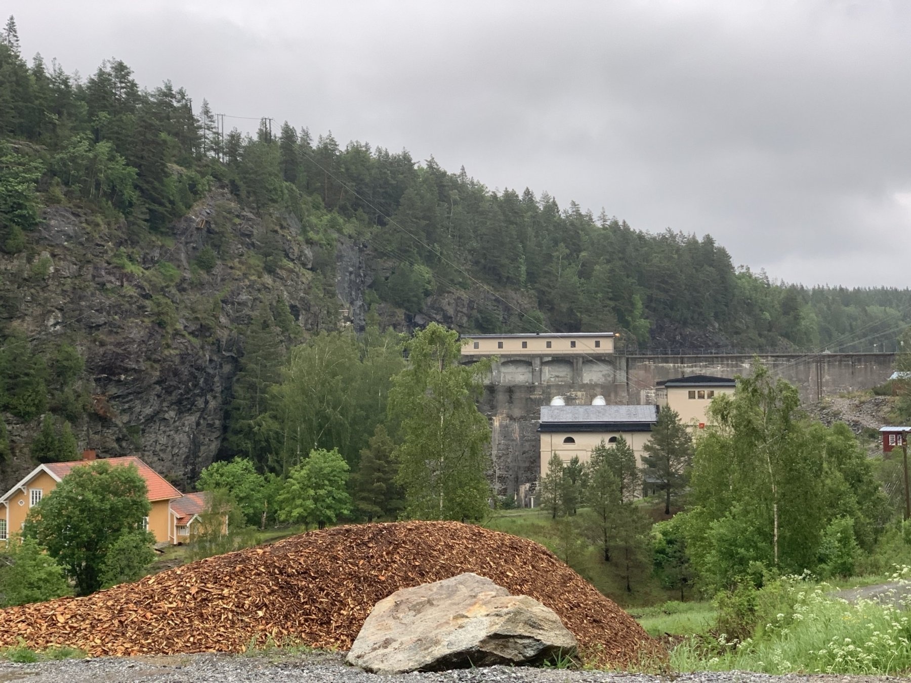 Bobilparkering Brekke — Camperplads in Tistedal