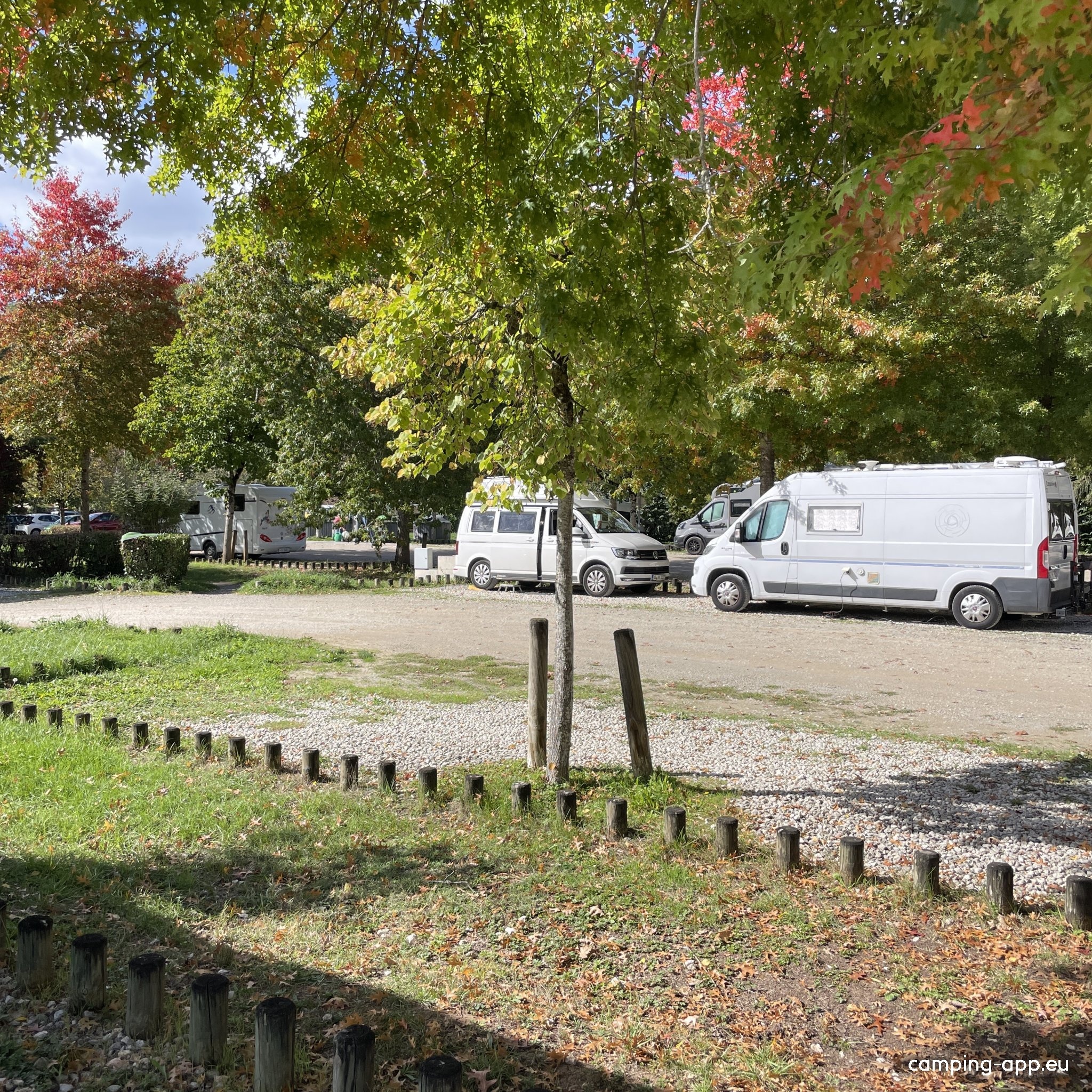Stellplatz Municipal Montignac-Lascaux — Camperplaats in Montignac-Lascaux