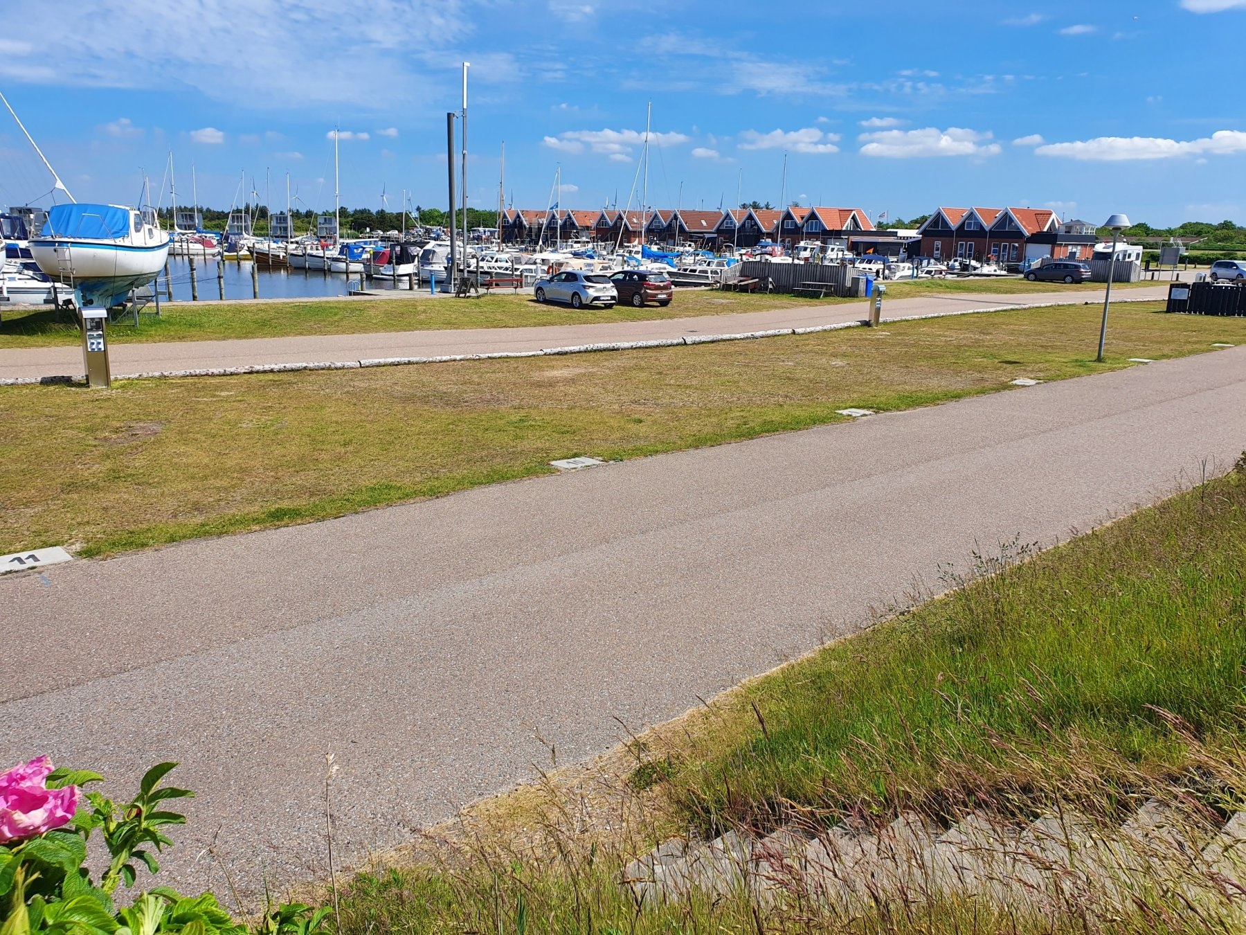 Stellplatz Børk Havn — Ställplats in Bork Havn