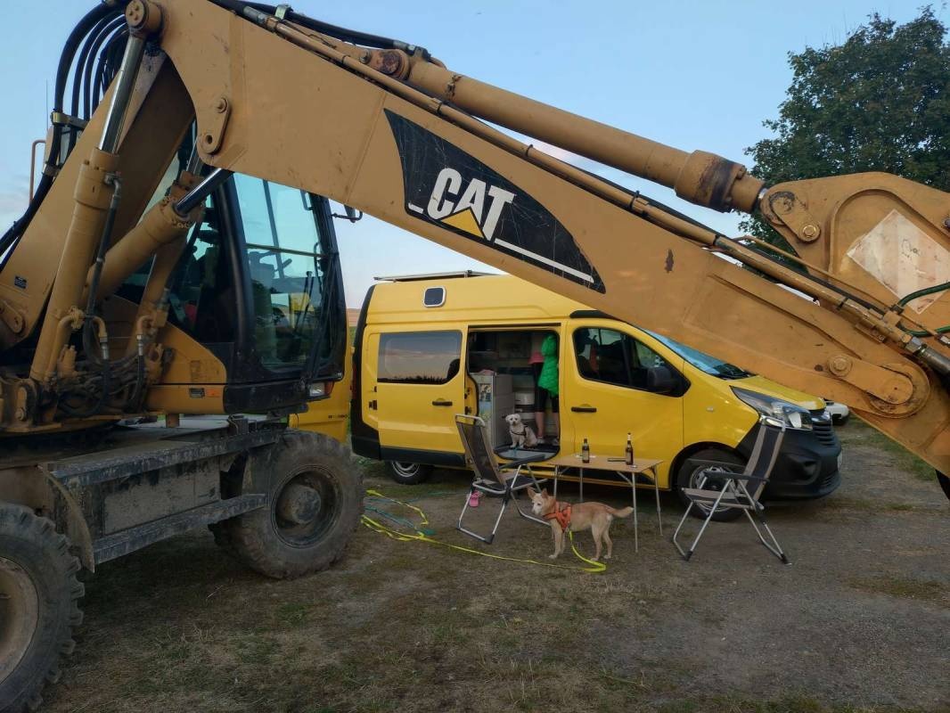 Alte Dreschscheune Mittelsdorf — Area Autocaravanas in Kaltenwestheim