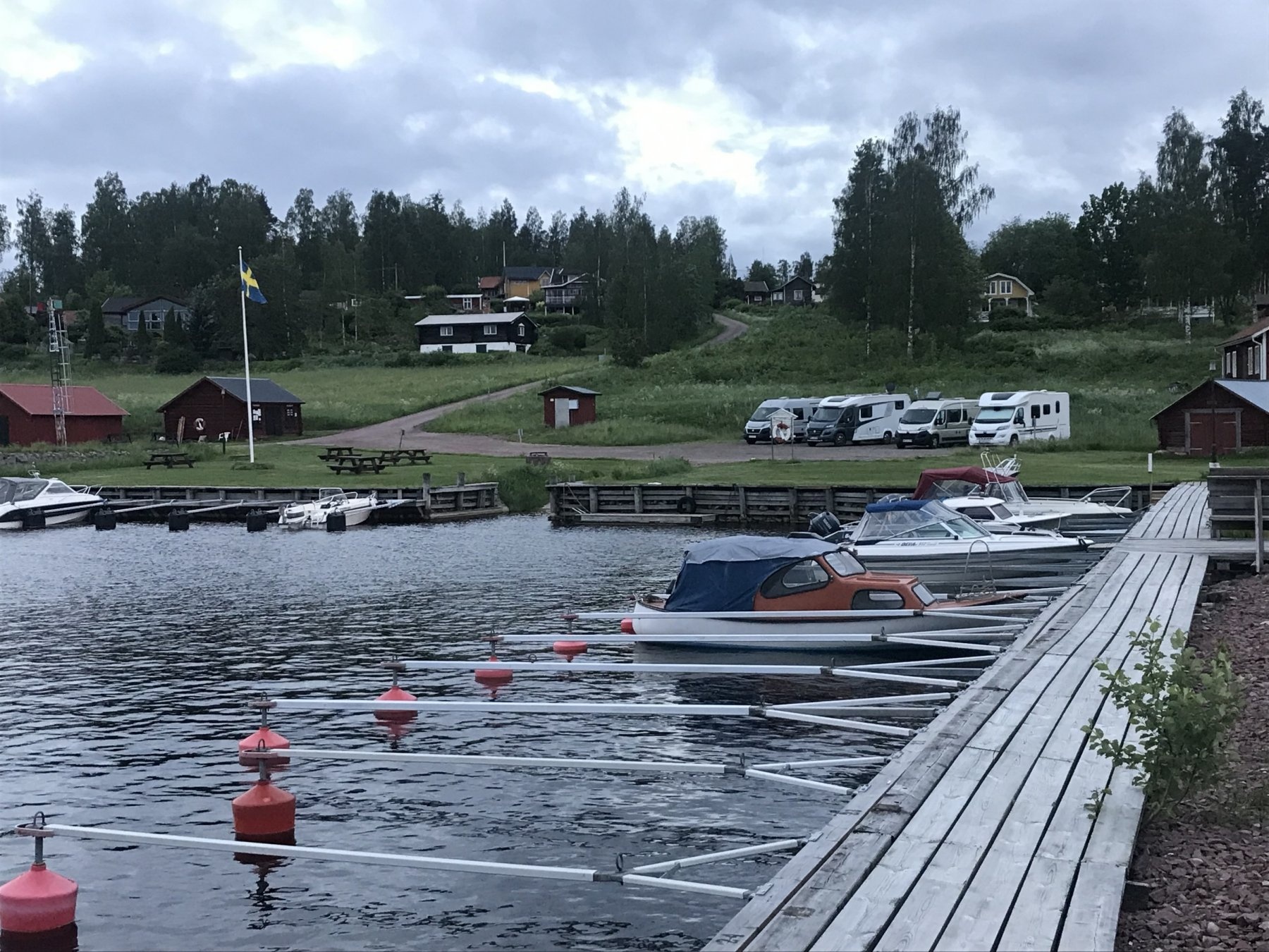 Sollerön — Aire camping car in Sollerön