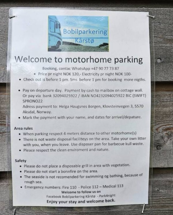 Kårstø Bobilparkering — Photo 3