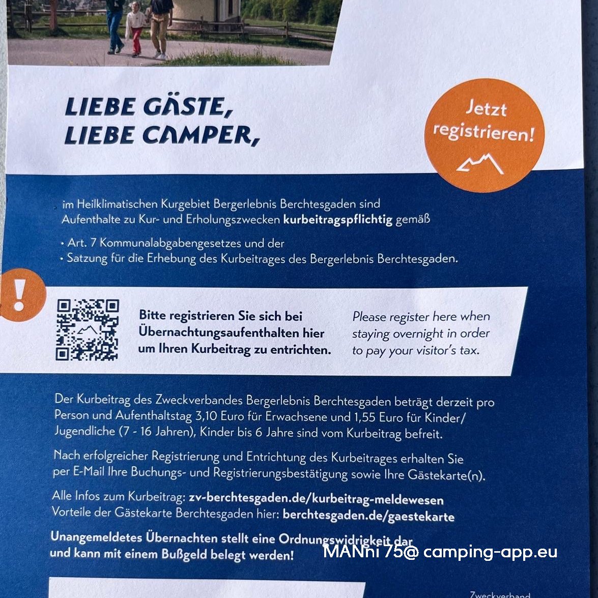 Parkplatz für Wohnmobile und Wohnwagen — Foto 3