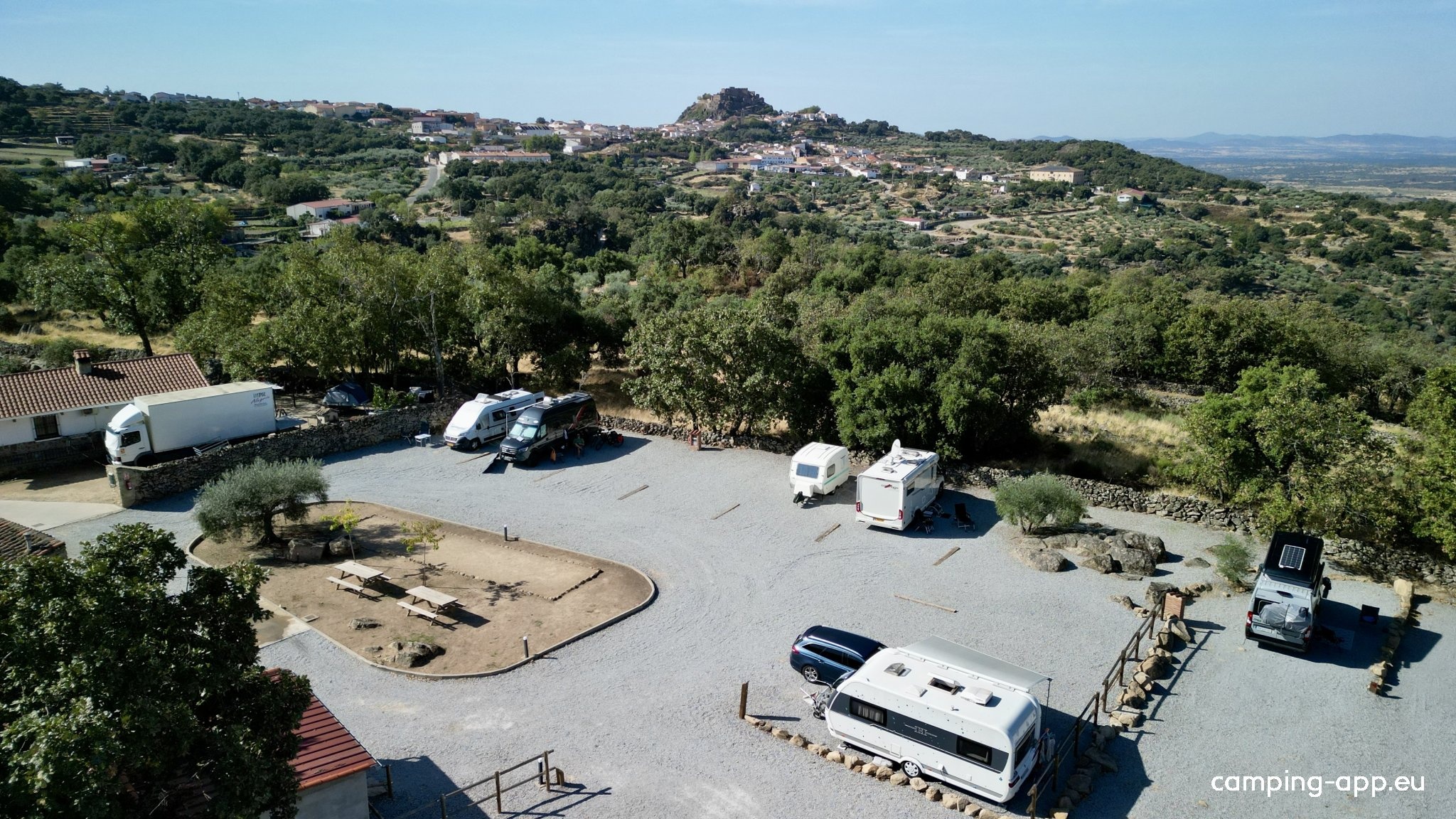 Camperstop Algeria — Camperplads in Montánchez