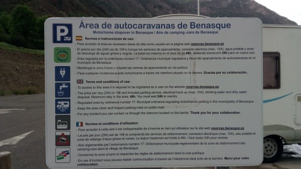 Stellplatz Benasque — Bobilplass in Benasque