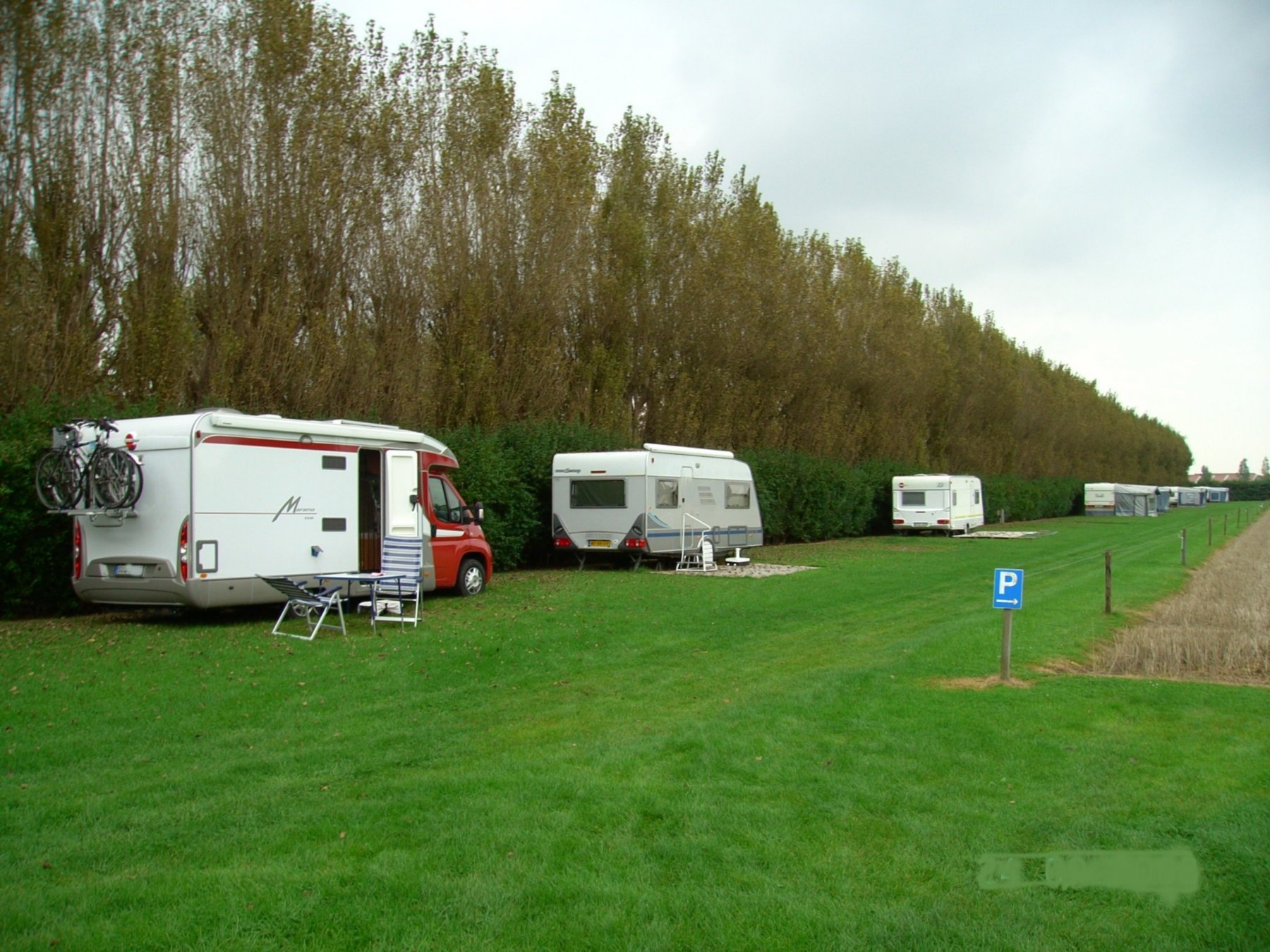 Minicamping de Groene Strook — Campingplatz in Vrouwenpolder