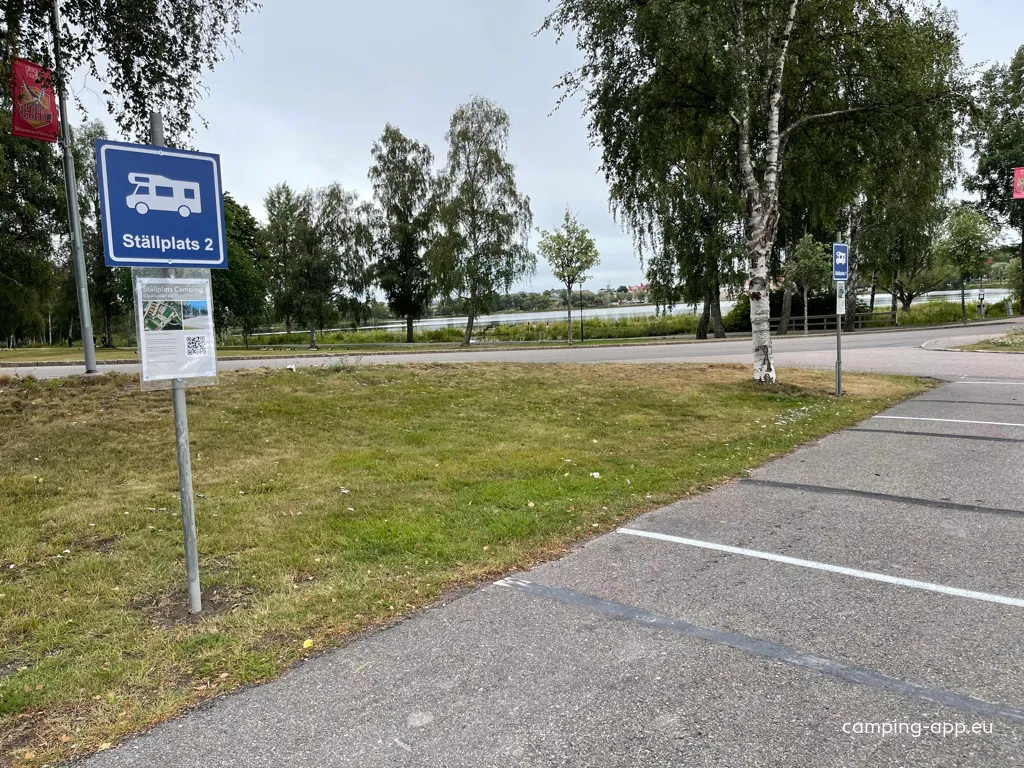 Glysisvallens ställplats — Stellplatz in Hudiksvall