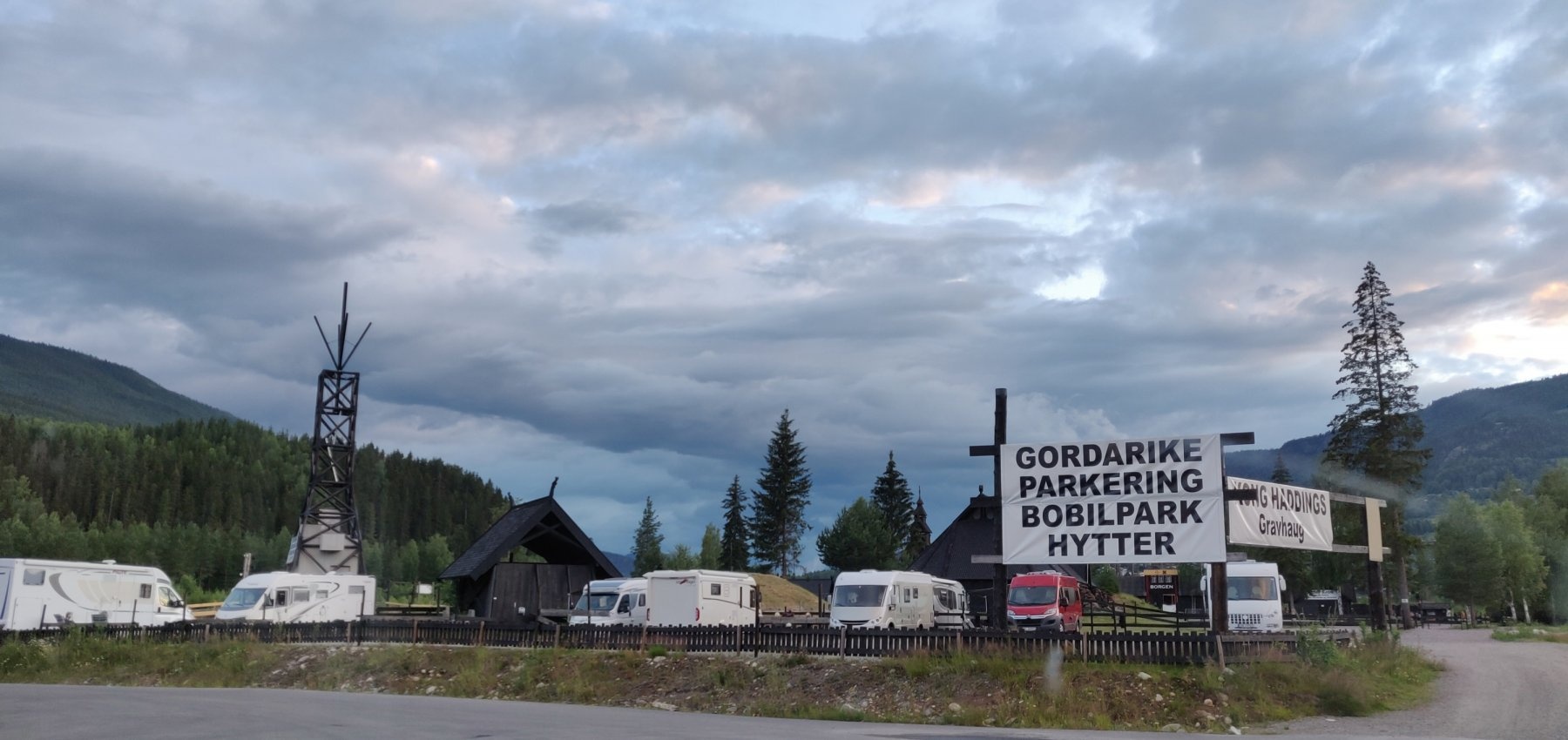 Gordarike Bobilparkering — Camperplads in Gol