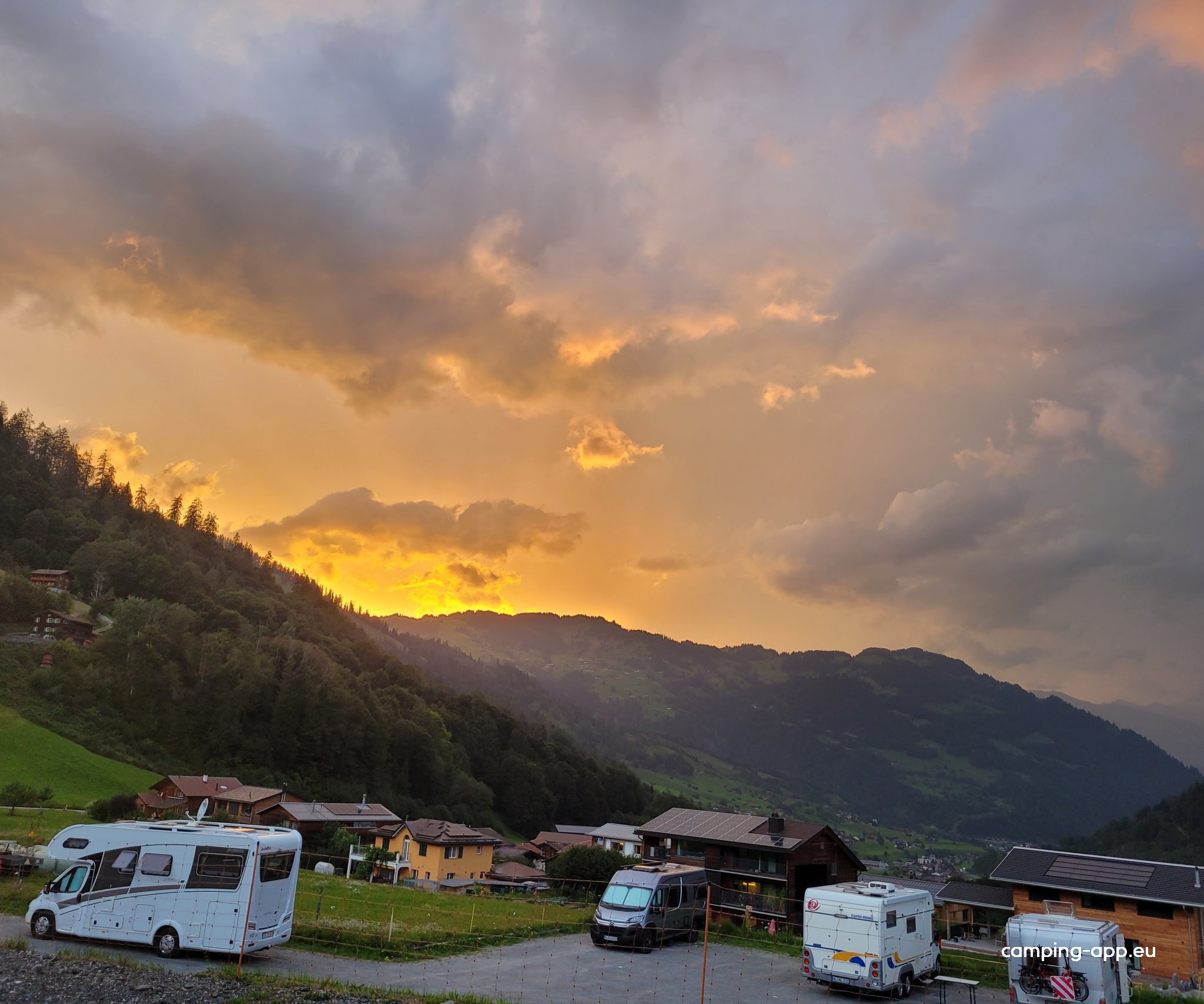Camping Fideris - Stellplatz — Foto 4