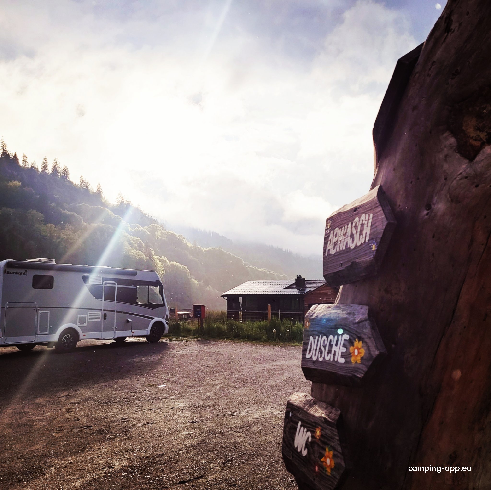 Camping Fideris - Stellplatz — Foto 5