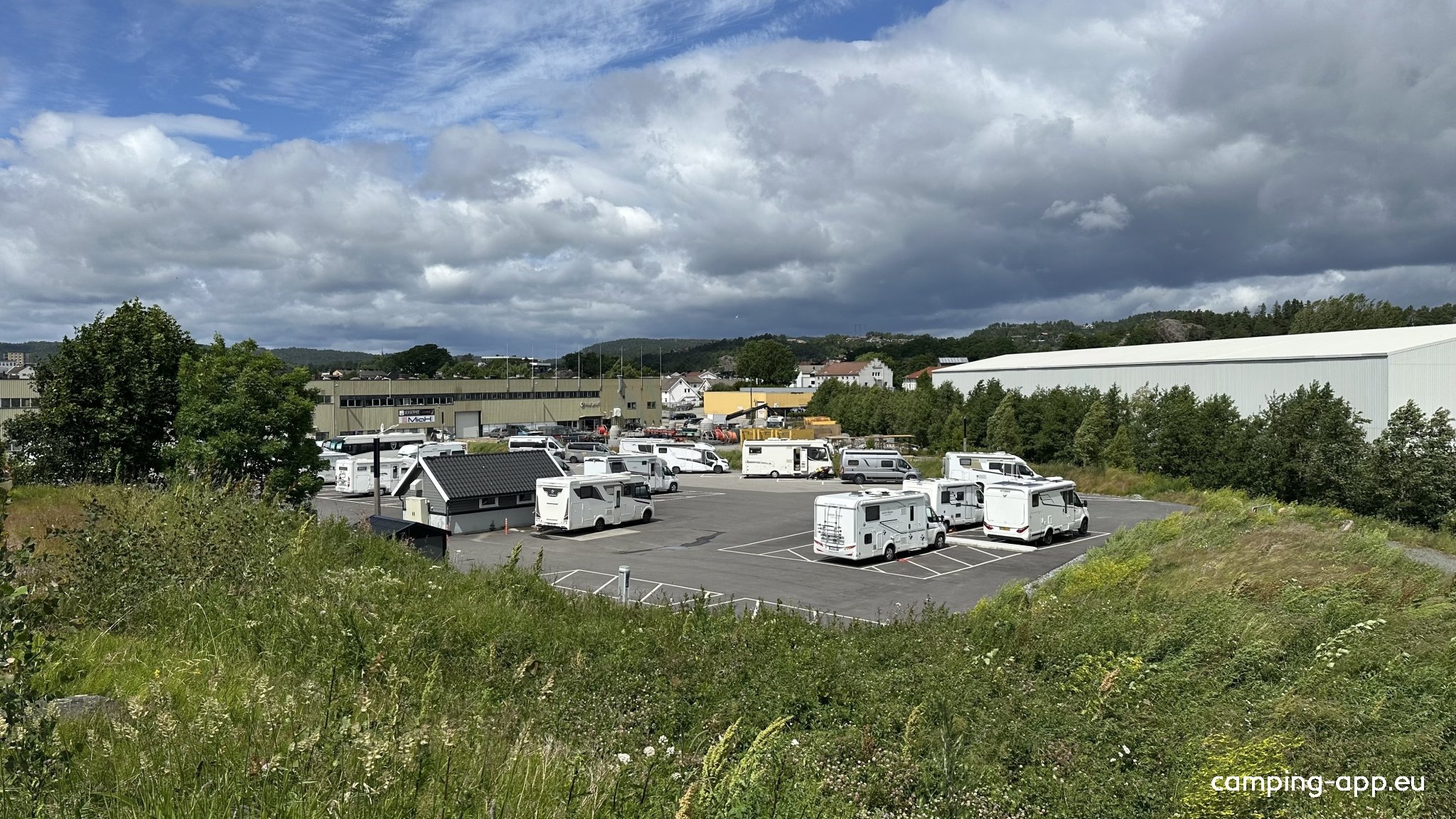 Kongsgård bobilparkering — Camperplads in Kristiansand S