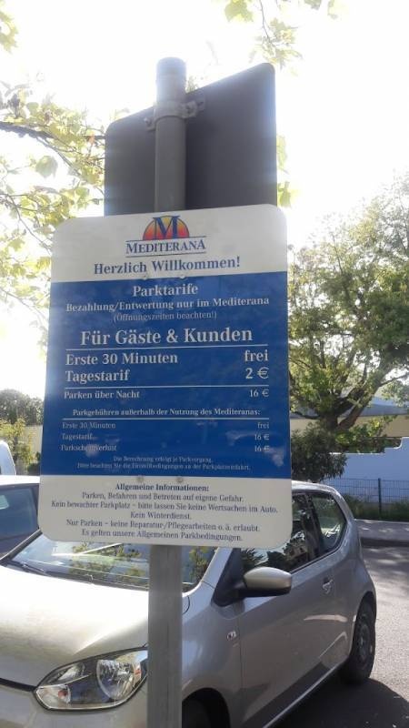 Stellplatz am Mediterana — Camperplaats in Bergisch Gladbach