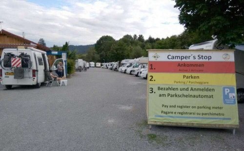 Stellplatz Campers Stop Füssen — Stellplatz in Füssen