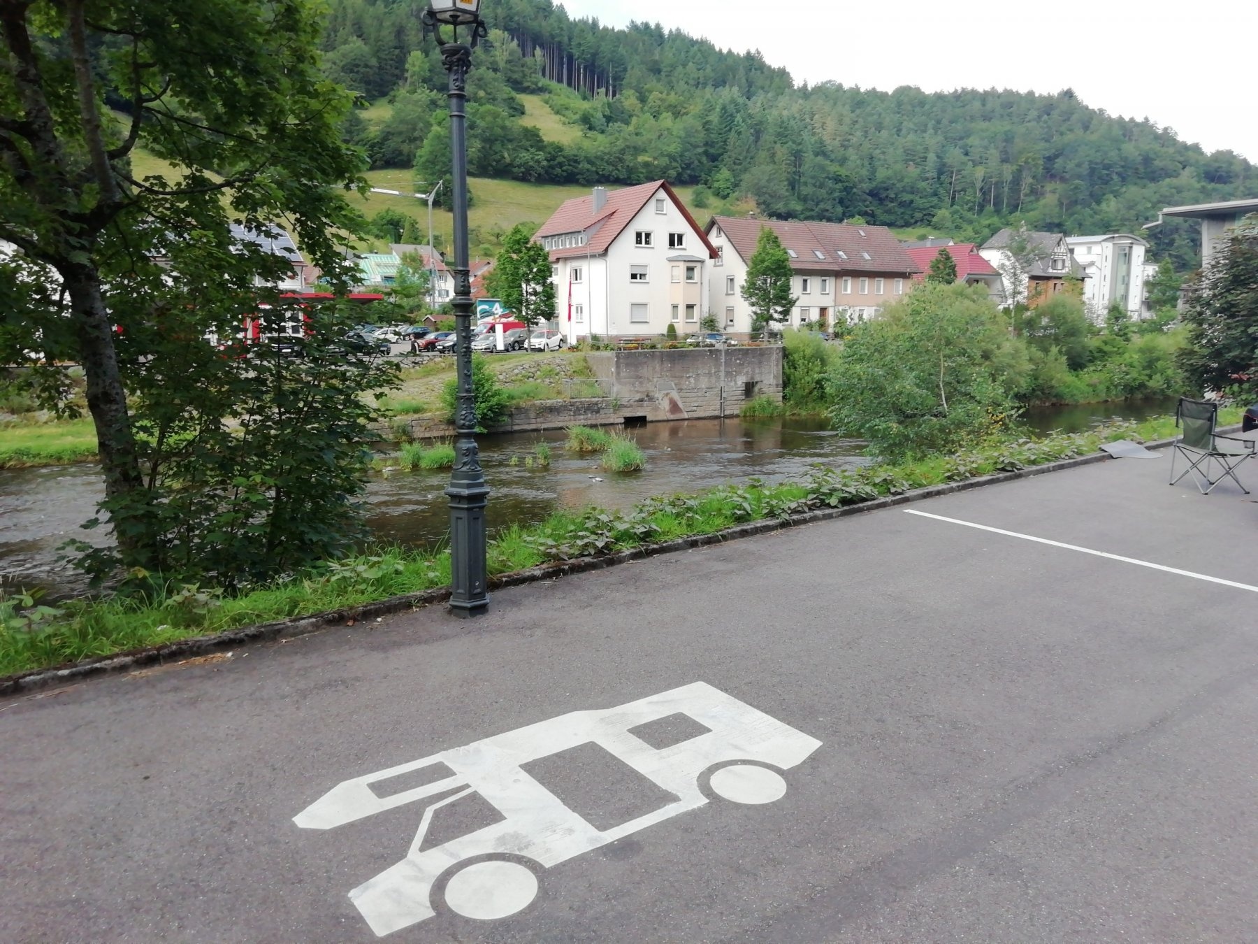 Stellplatz Wolfach — Ställplats in Wolfach