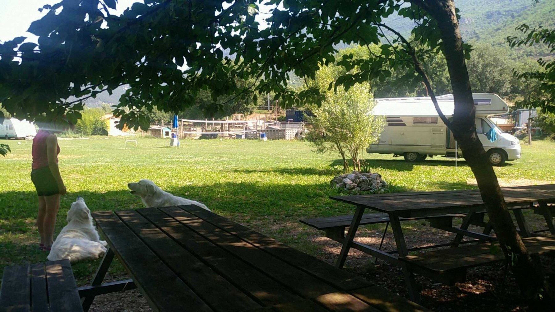 Agricampeggio Cavalcando la valle nel Tirino — Camping in Bussi sul Tirino