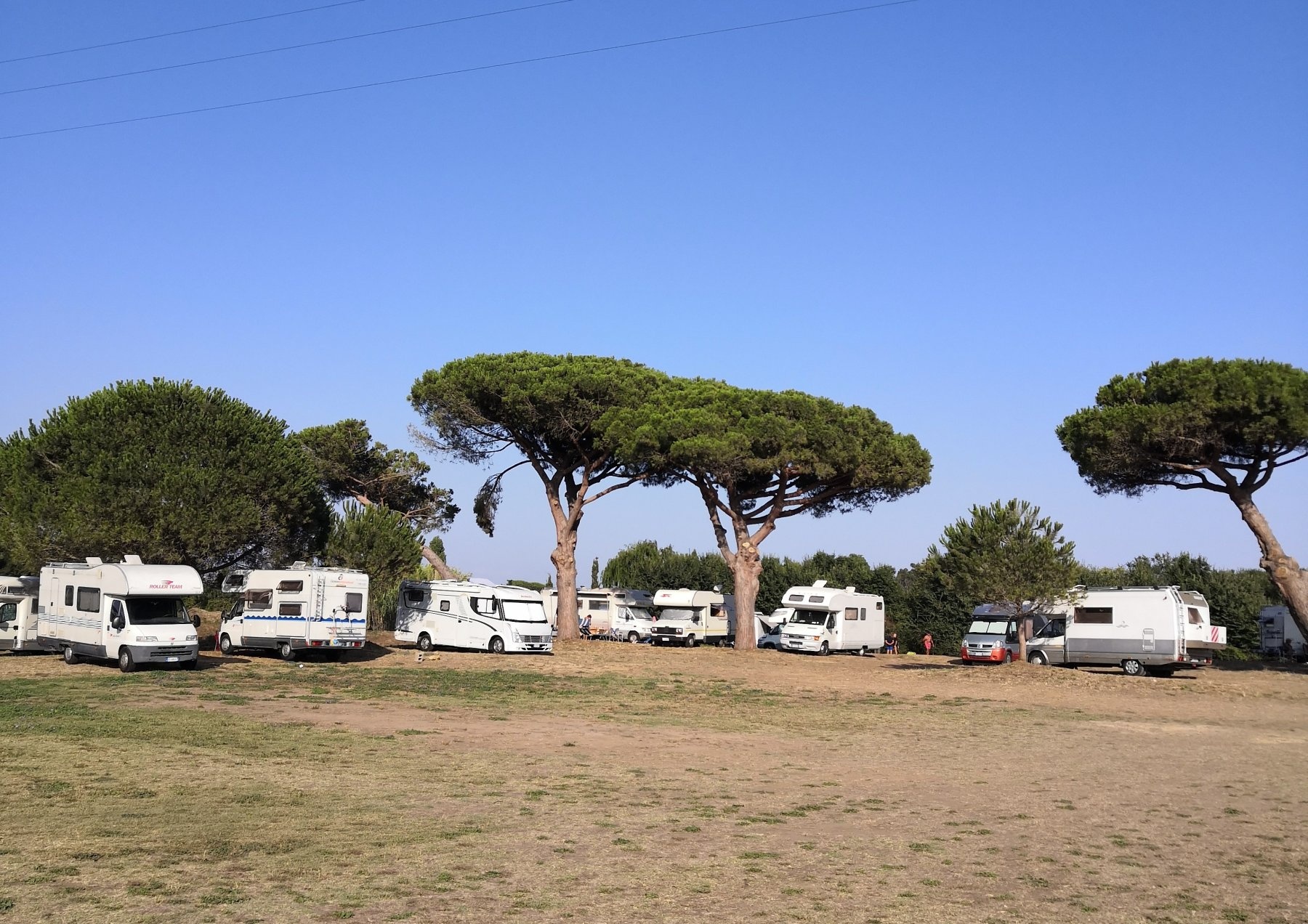 Lido di Tarquinia — Sp. parking dla kamperów in Tarquinia