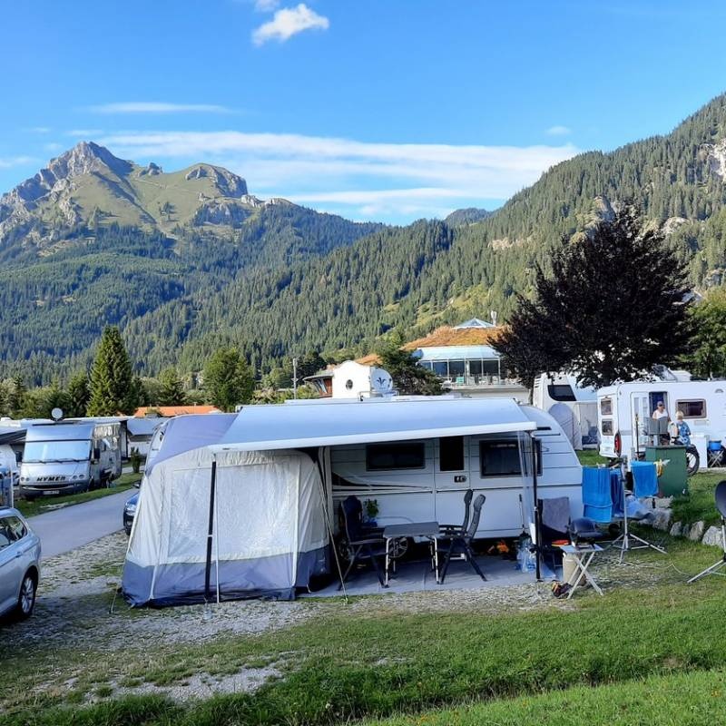 Comfort Camping Grän — Campingplatz in Gemeinde Grän