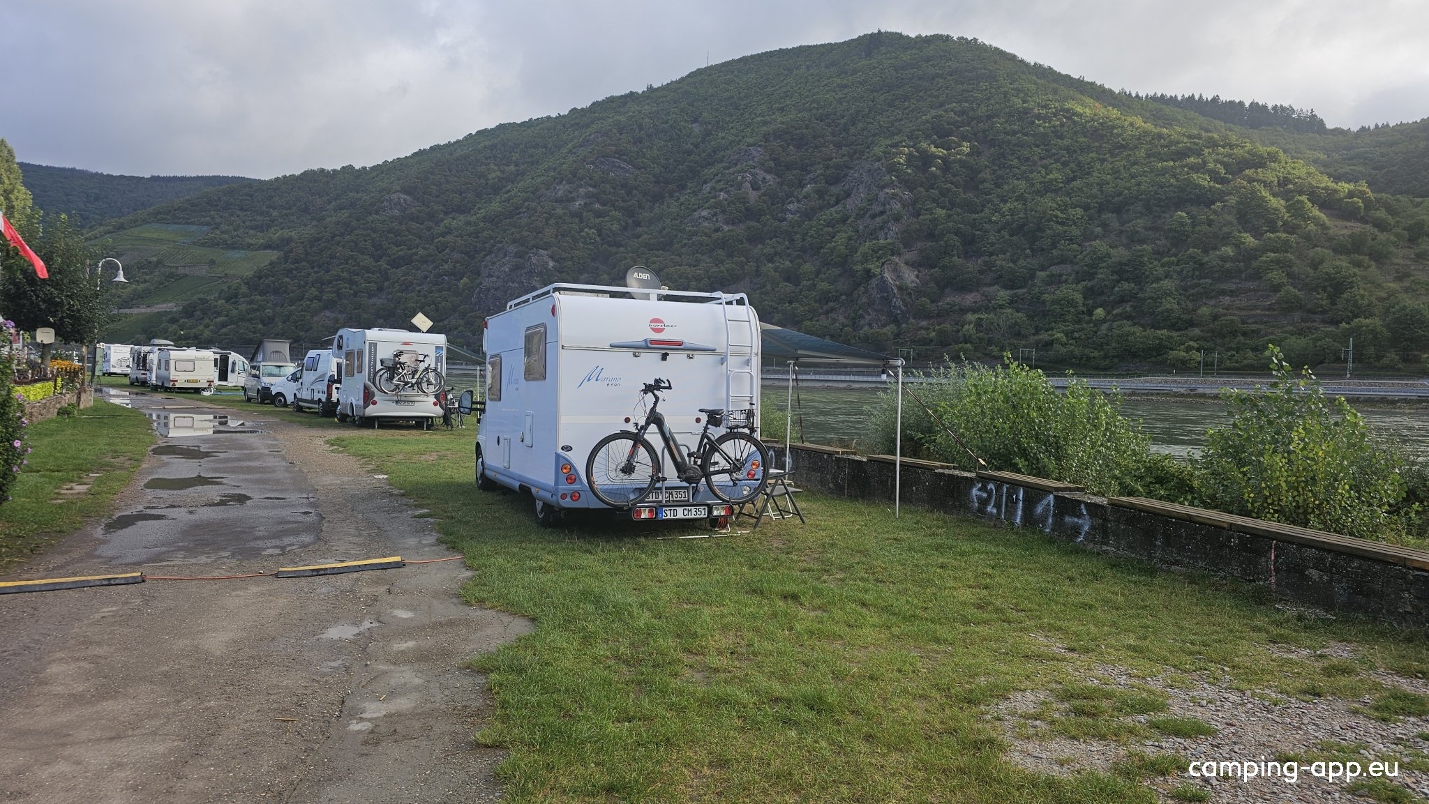 Campingplatz Marienort — Kamp yeri in Trechtingshausen