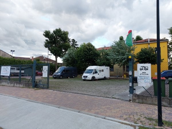 Stellplatz OSTELLO — Stellplatz in Montagnana