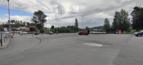 Stellplatz Hønefoss — Camperplads in Hønefoss