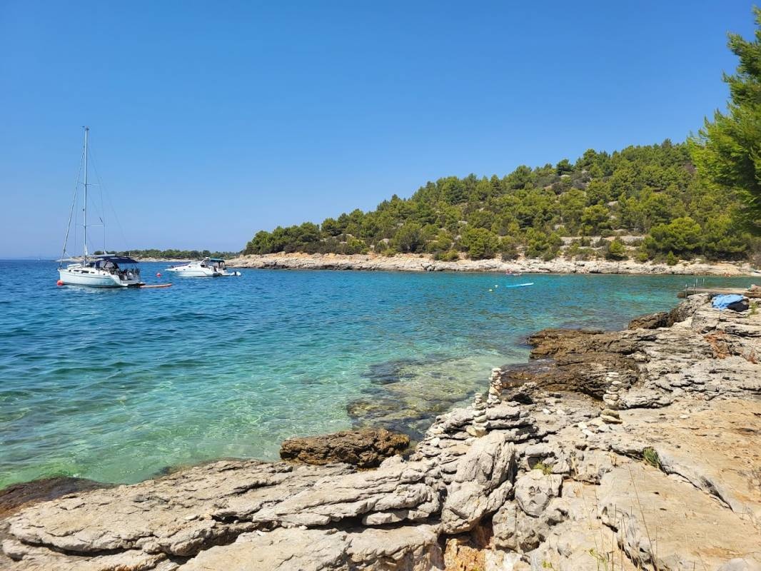 Stella Maris — Campingplats in Jezera