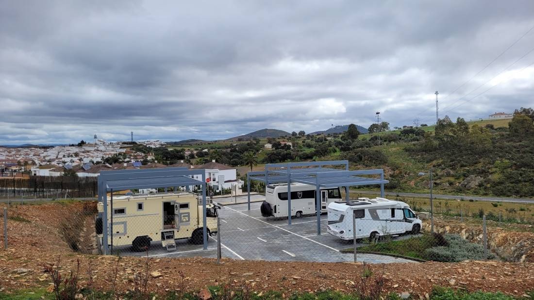 Puebla de Guzman — Sítio para autocaravanas in Puebla de Guzmán