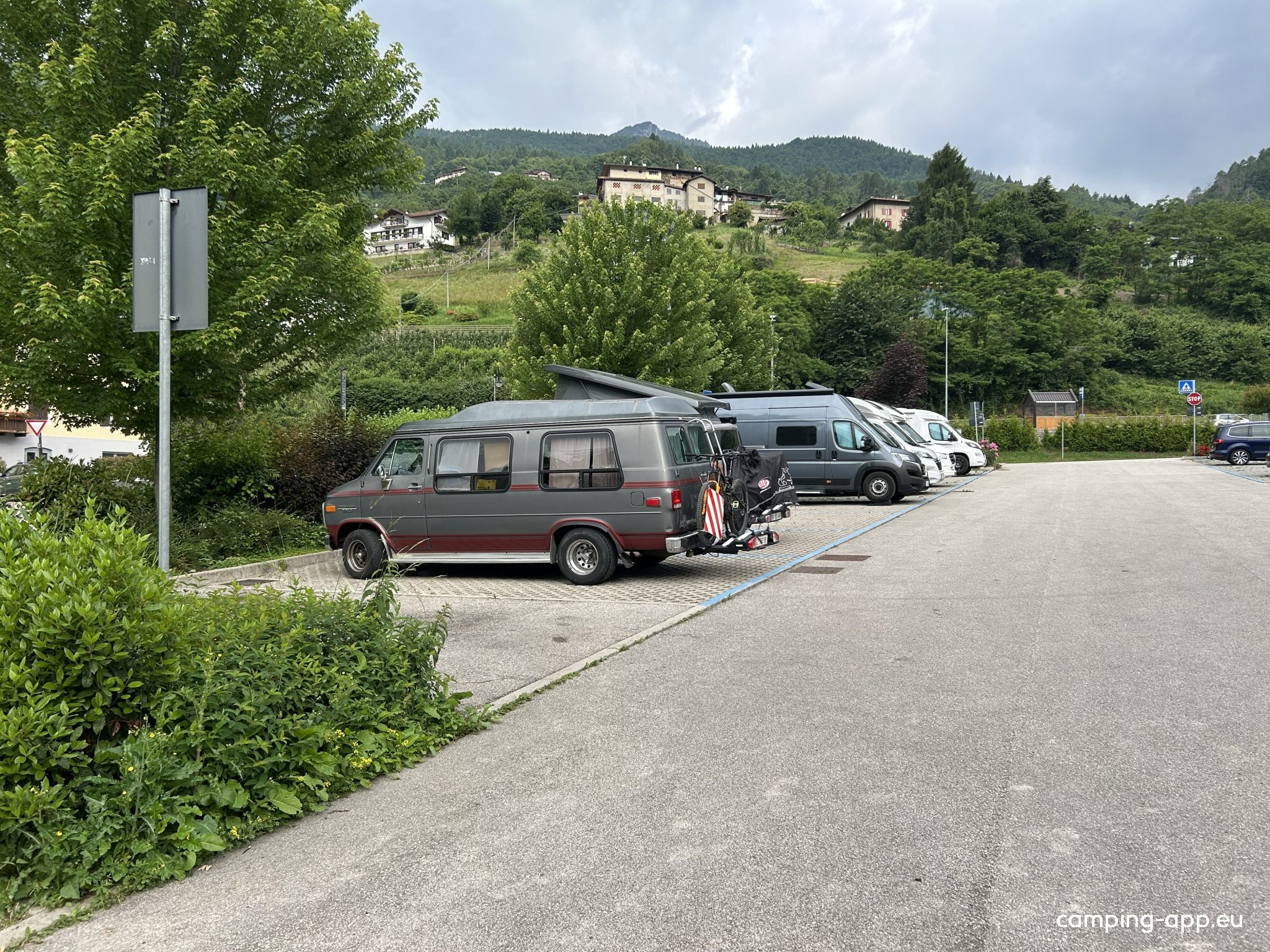 Parkplatz Caldonazzo — Stellplatz in Caldonazzo