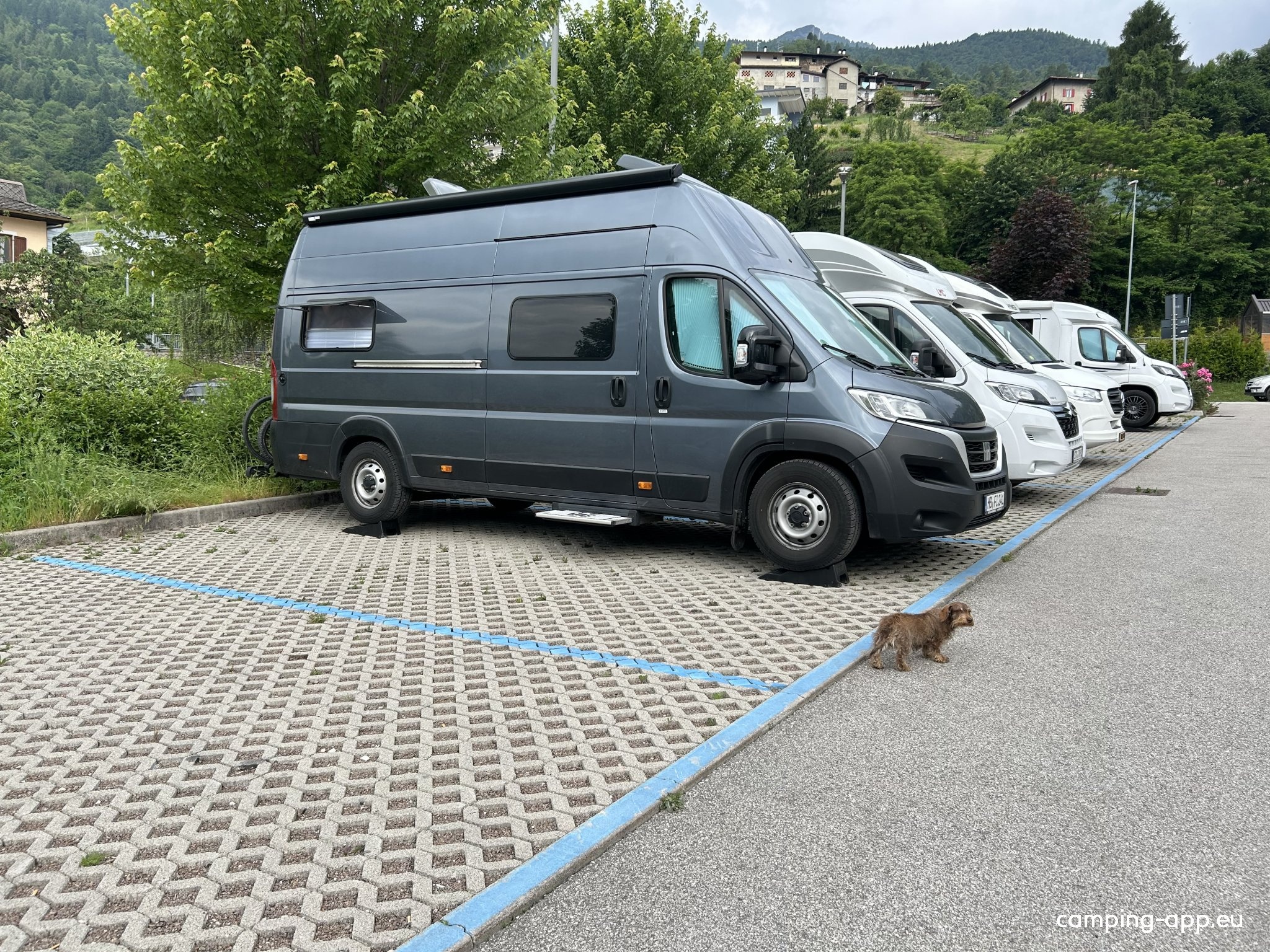 Parkplatz Caldonazzo — Camperplaats in Caldonazzo