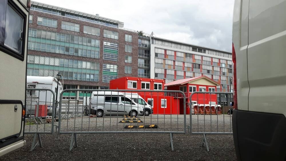 Wohmobilhafen Hamburg — Ställplats in Hamburg-Hammerbrook