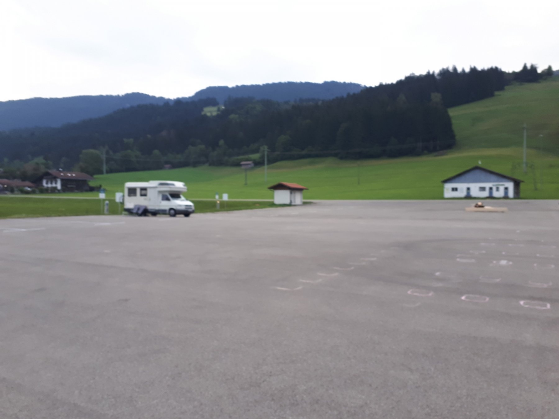 Stellplatz Thalkirchdorf — Sítio para autocaravanas in Oberstaufen
