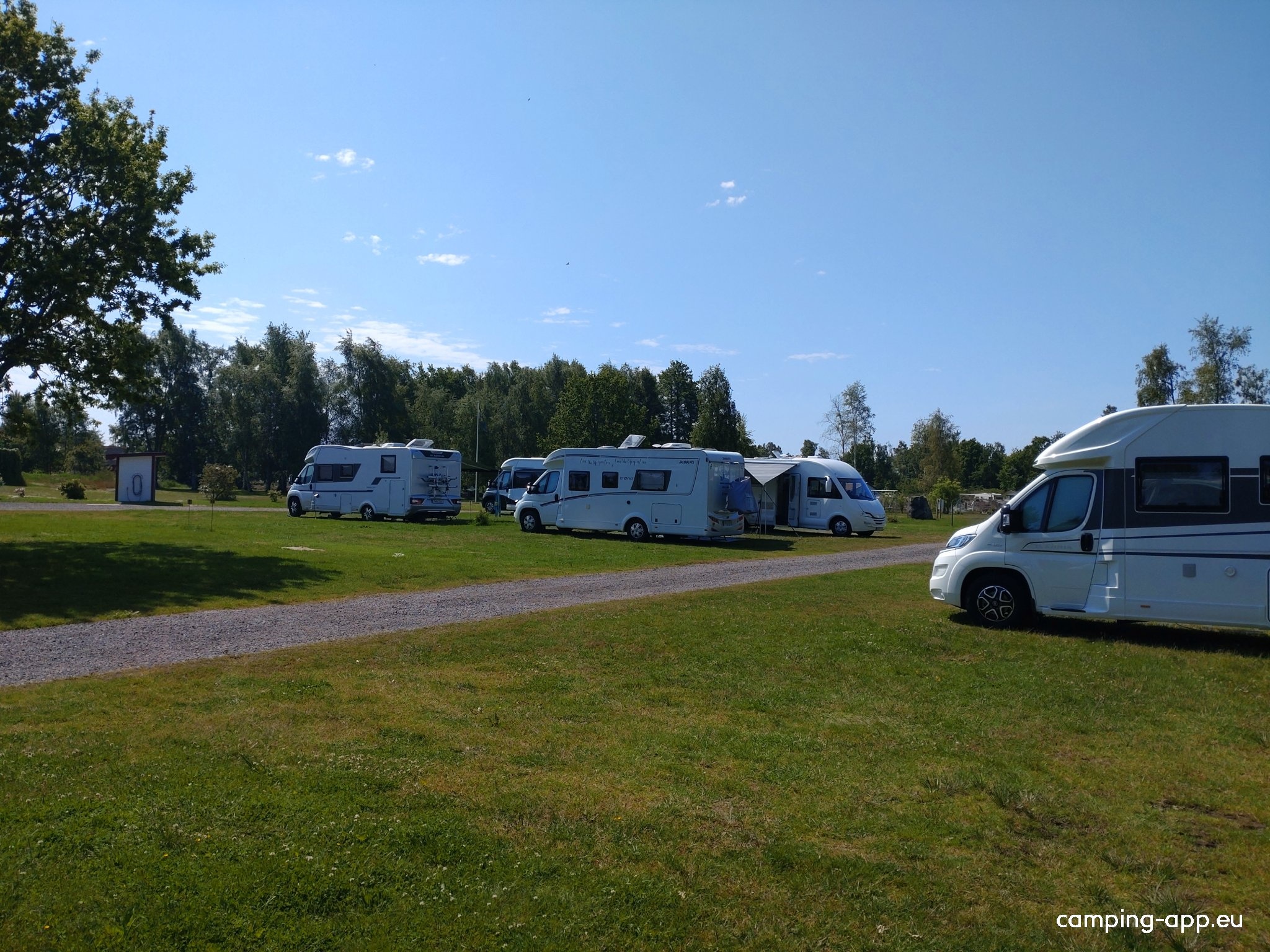 Vindhaga Gard — Campingplass in Hasslö