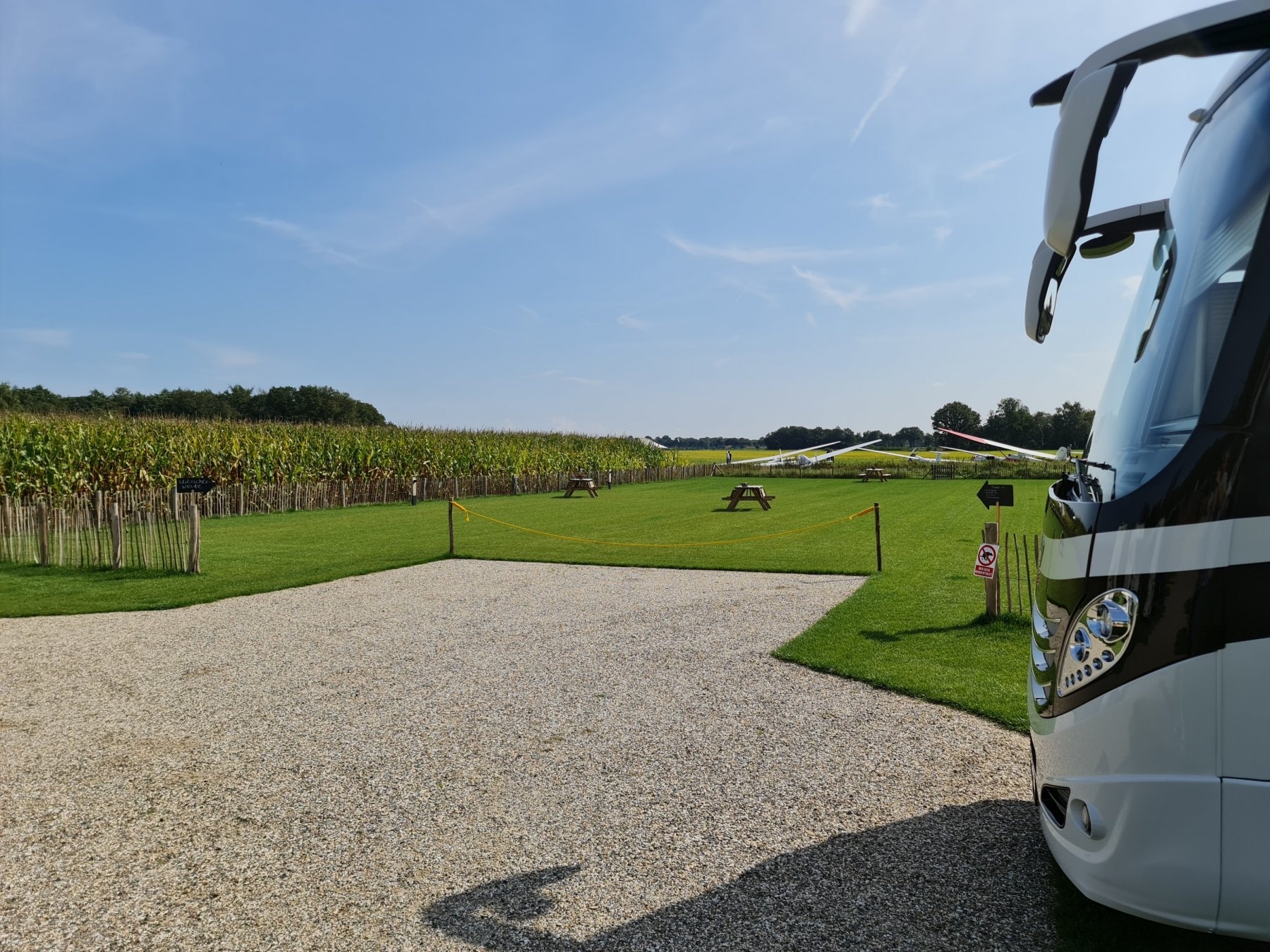 Camperplaats de Landing — Stellplatz in Nistelrode