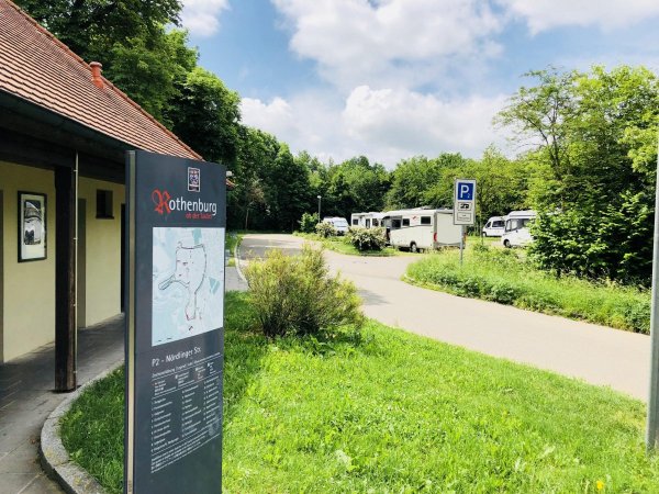 Stellplatz P2 Rothenburg ob der Tauber — Photo 3