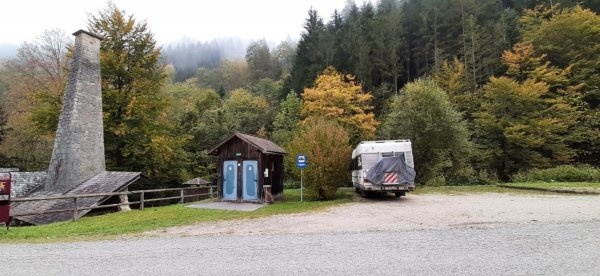 Naturpark Eisenwurzen — Stellplatz in Gemeinde Hollenstein an der Ybbs