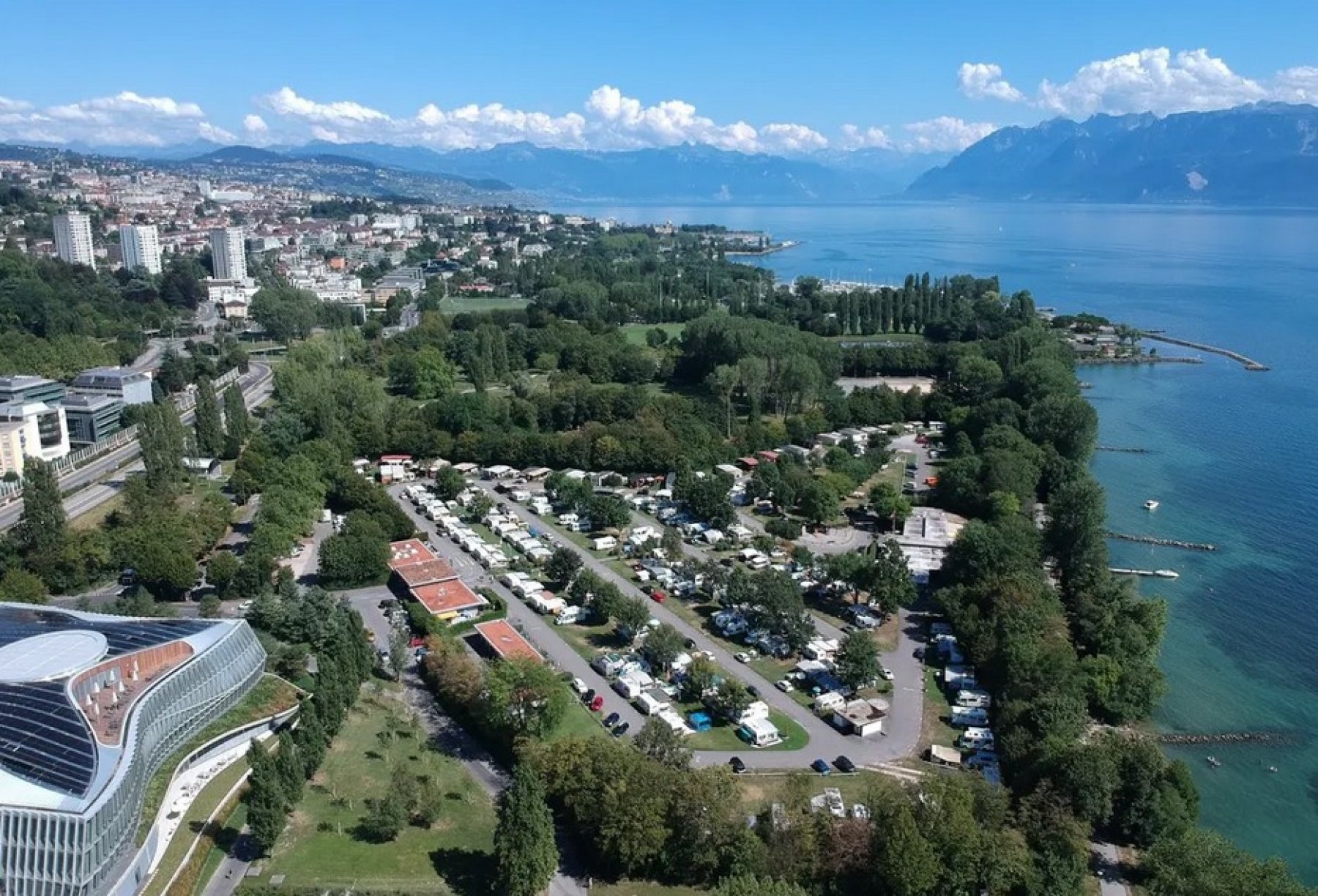 Camping de Vidy Lausanne — Campingplatz in Lausanne