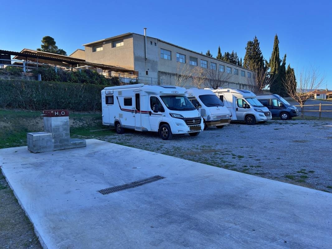 Vilobí del Penedès — Bobilplass in Vilobí del Penedès
