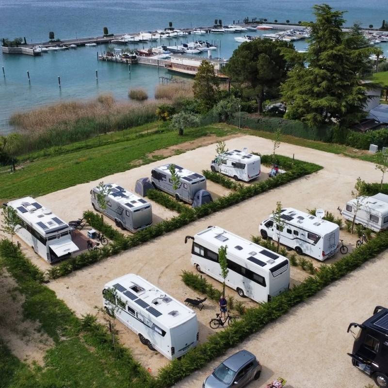 Green Camp Bridge — Ved restaurant in Lazise