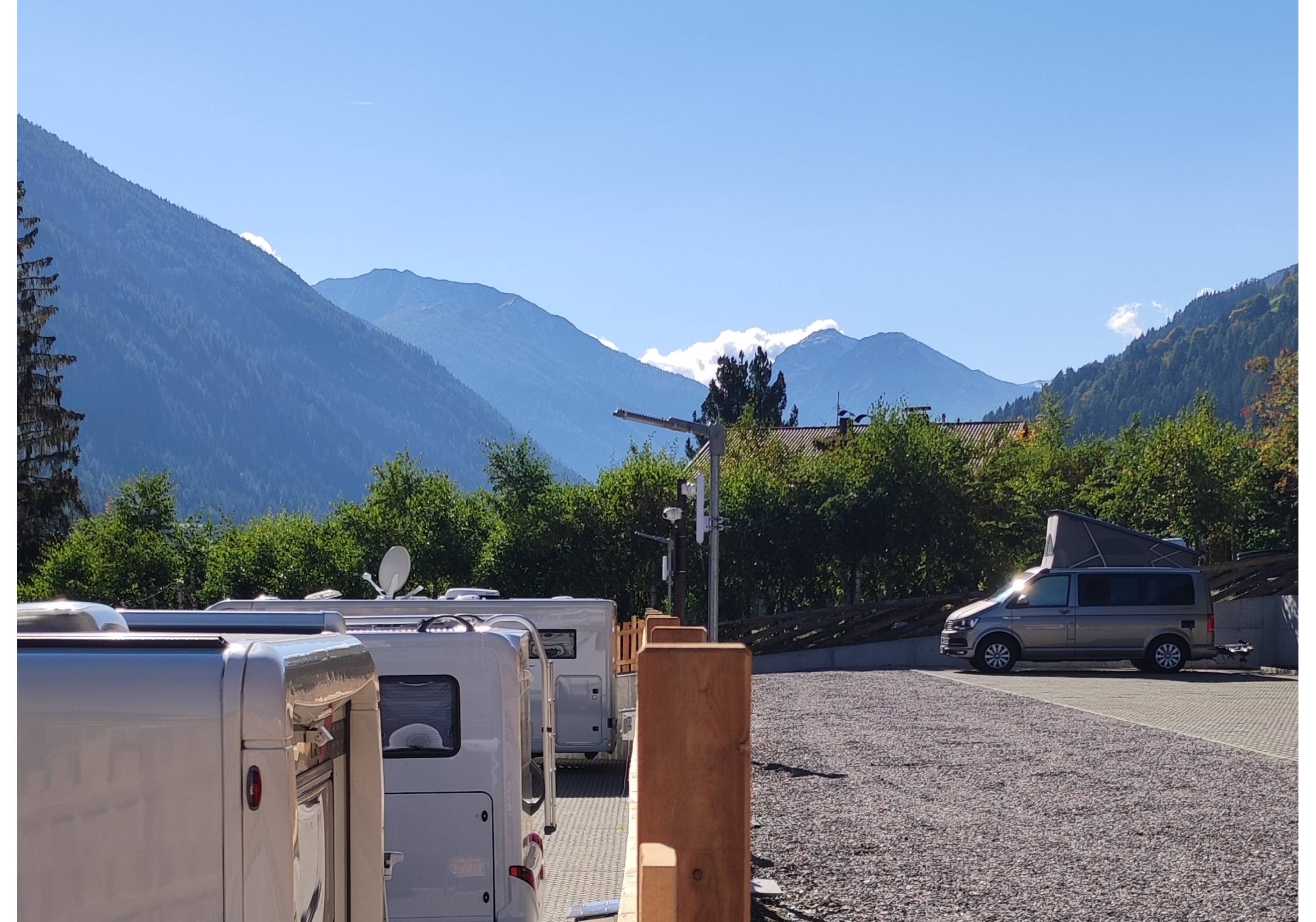 Area di sosta Camper - Val d'Ultimo — Місце для кемперів in Ulten