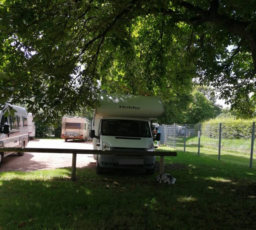 Stellplatz Donaueschingen — Aire camping car in Donaueschingen-Allmendshofen