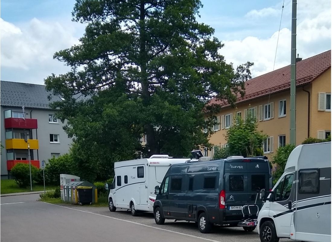 Wohnmobilstellplatz Loretostraße Tettnang — 露营车营地 in Tettnang