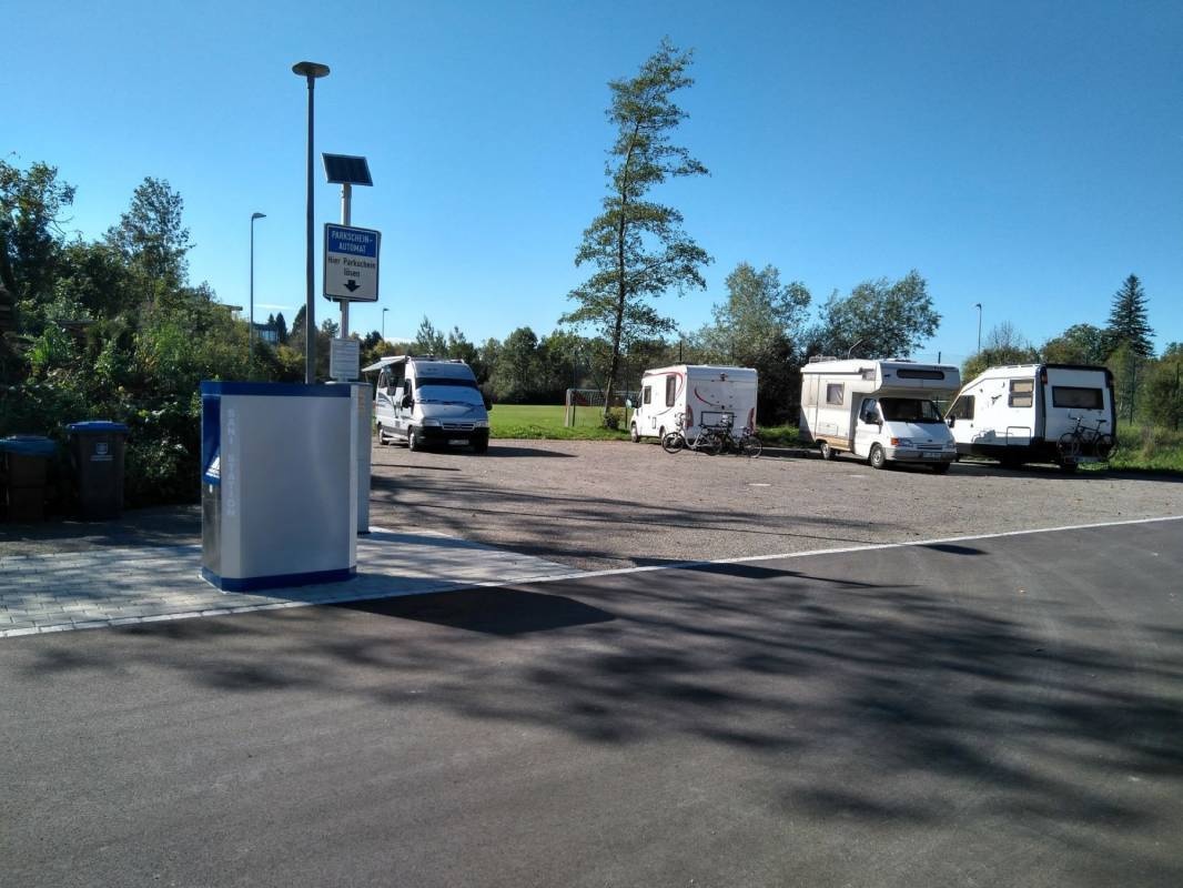 Wohnmobilstellplatz Loretostraße Tettnang — Sítio para autocaravanas in Tettnang