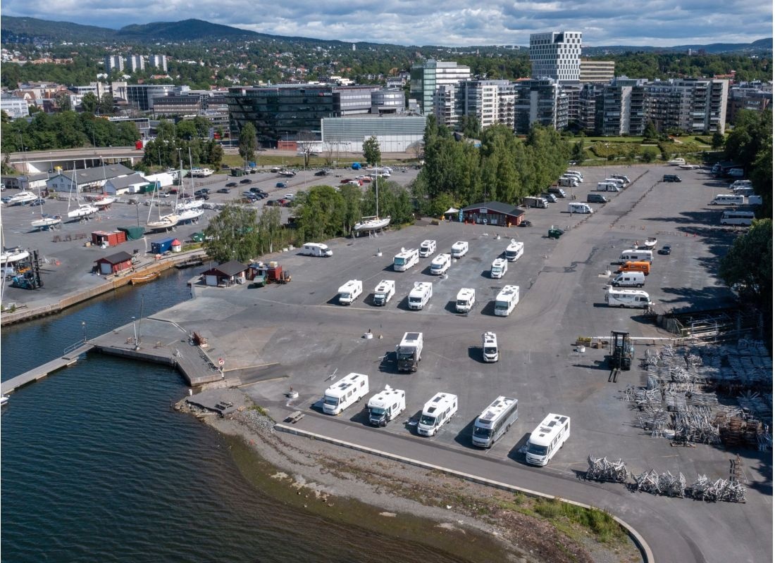 Sjølyst Bobil Parkering — Campervan Site in Oslo