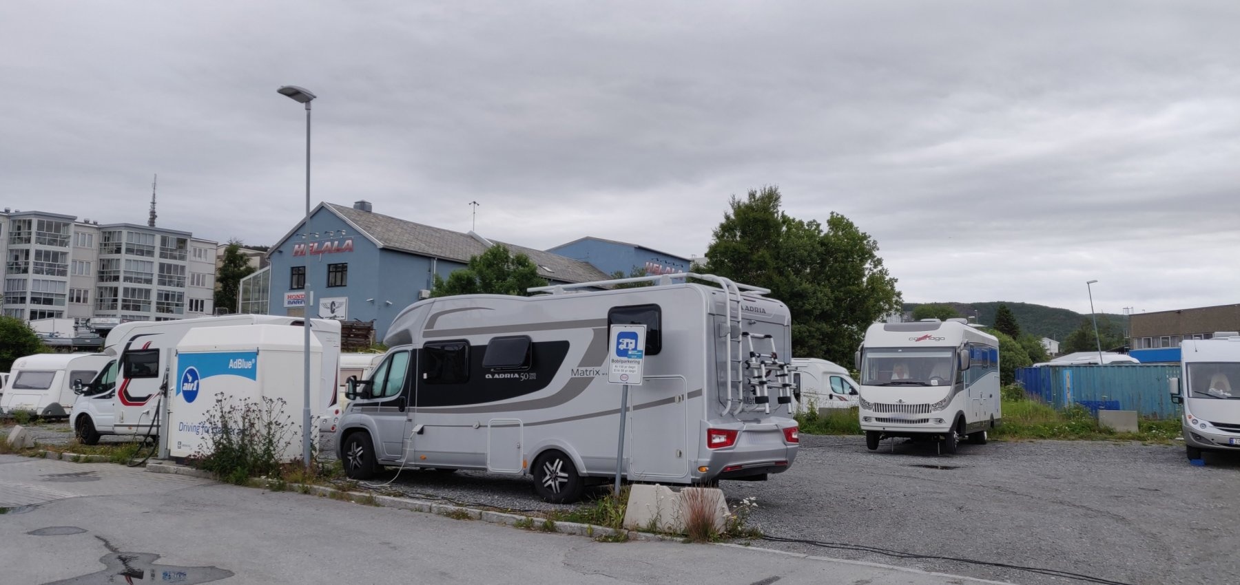 Rønvik veiservice Bodø — Area di sosta in Bodø