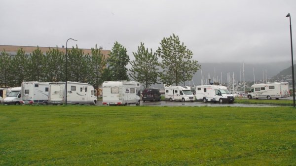 Bobilparkering Tromsø — Foto 4