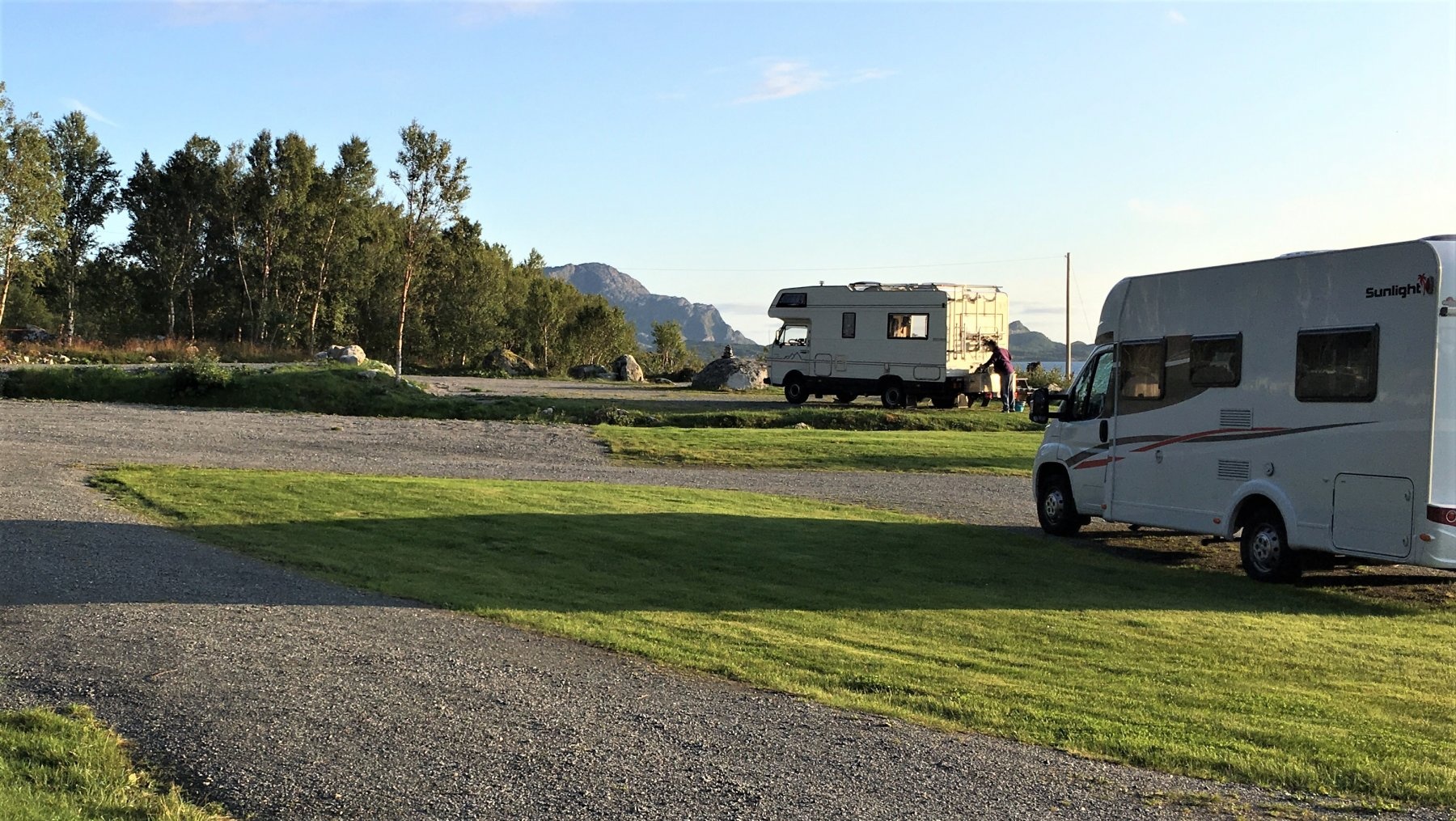 (geschlossen) Steinmo Bobilparkering — Stellplatz in Vevelstad