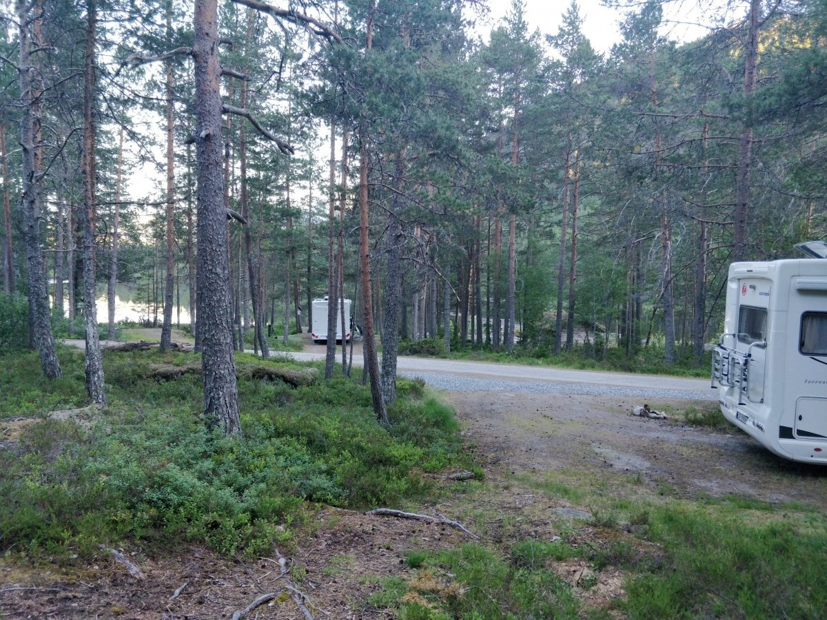 Sanden Såre Bubilpark — Aire camping car in Valle